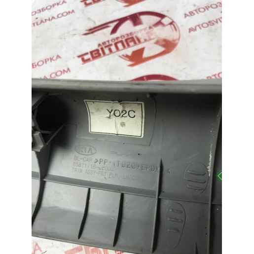 Накладка передньої стійки ліва Kia Sorento 2002-2009 858113E000
